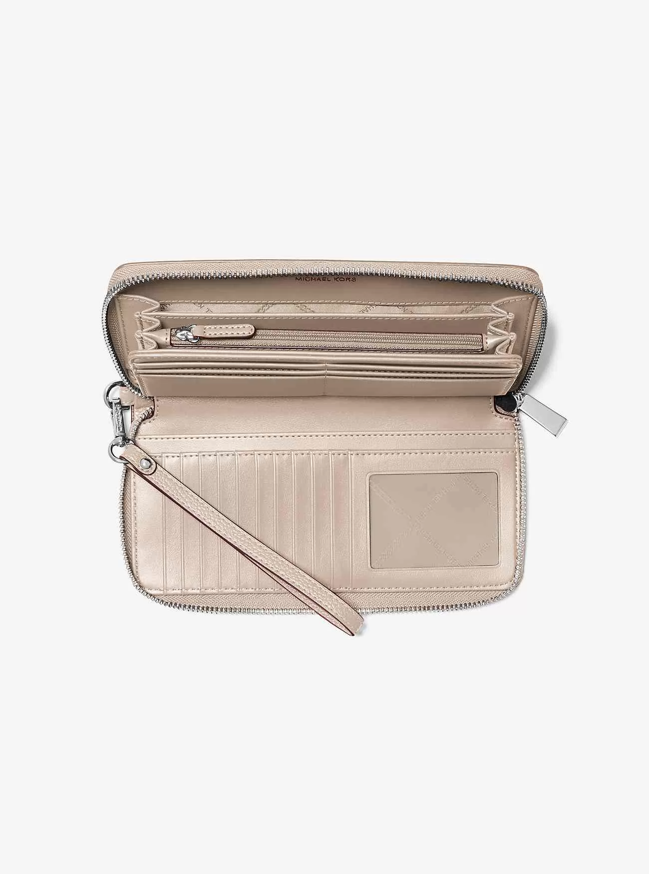 Stor kontinental plånbok i läder