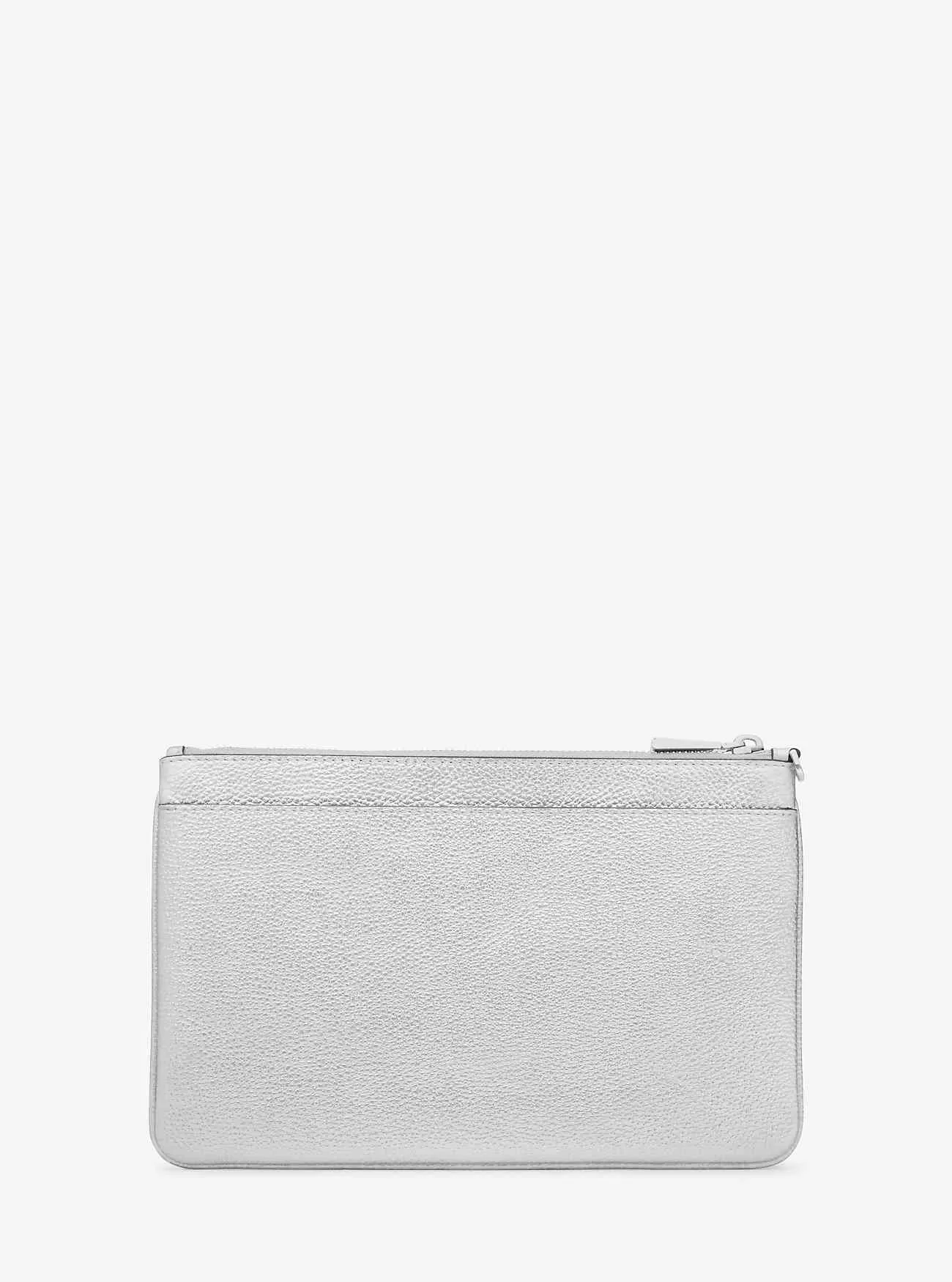 Stort armband i metalliskt stenigt läder Stort armband i metalliskt stenigt läder