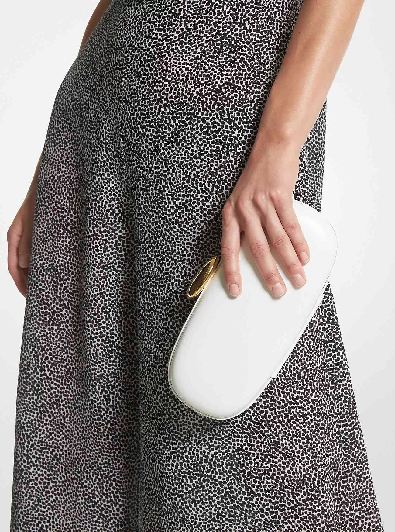 Tina Small Läder Minaudière Tina Small Läder Minaudière