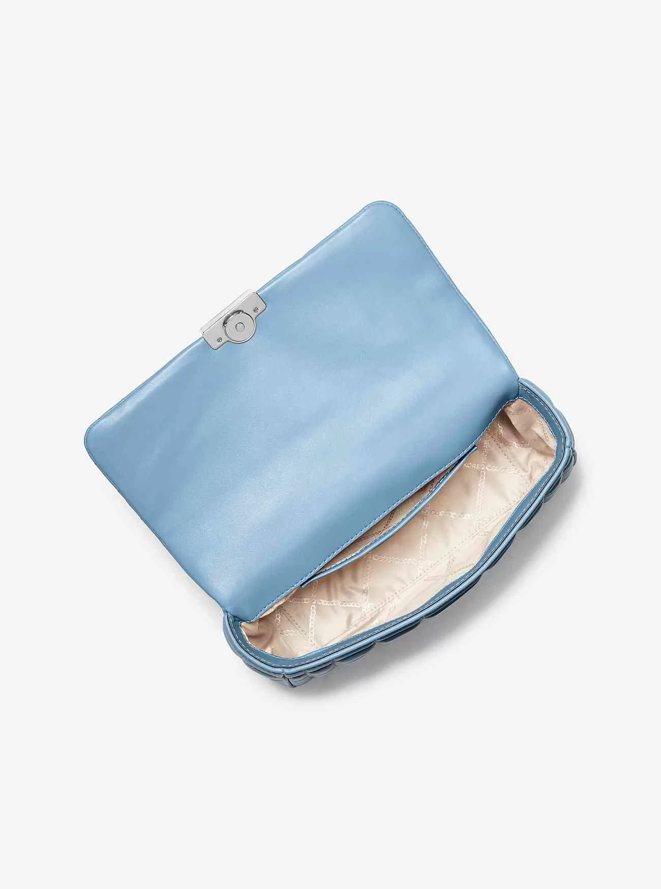 Tribeca Stor axelväska i quiltat läder