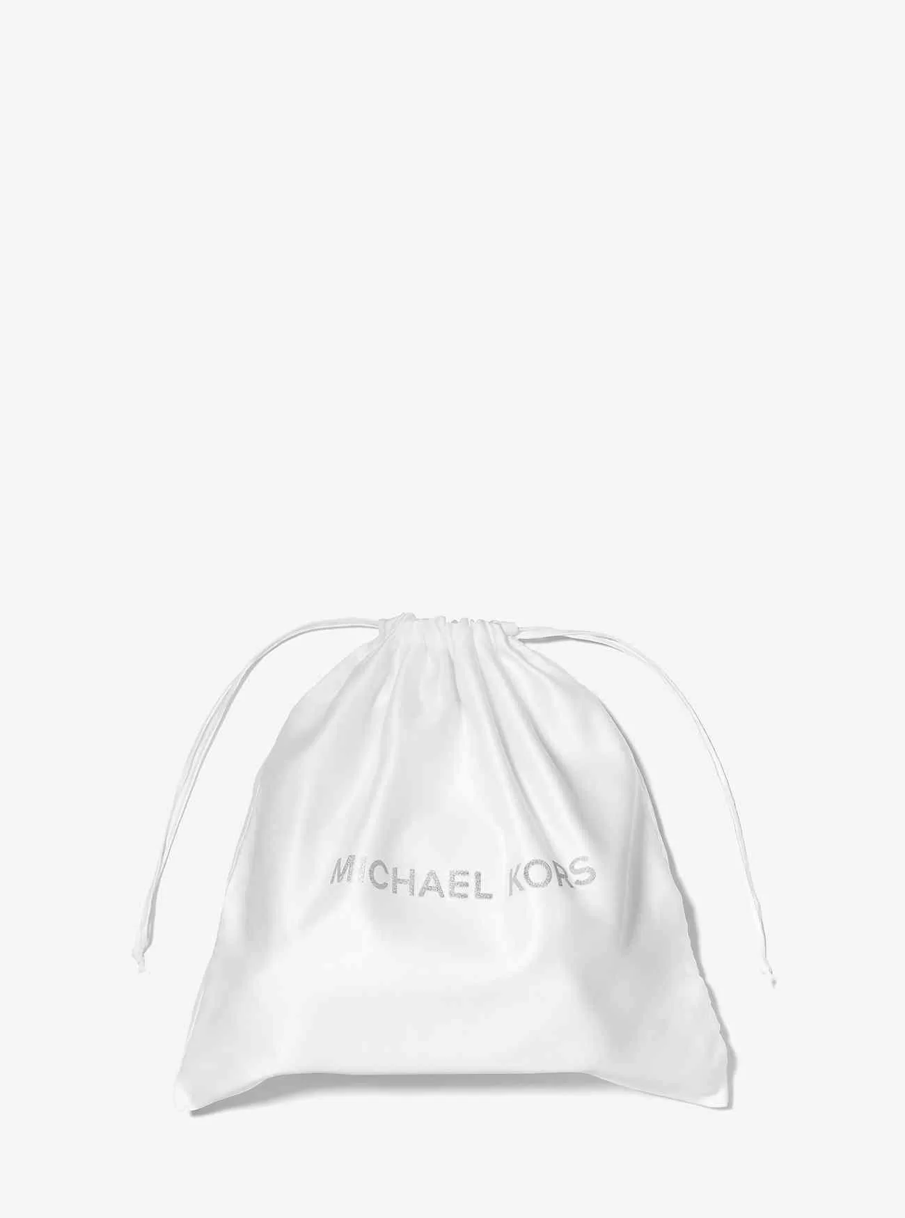 Vävd dammpåse med medelstor logotyp