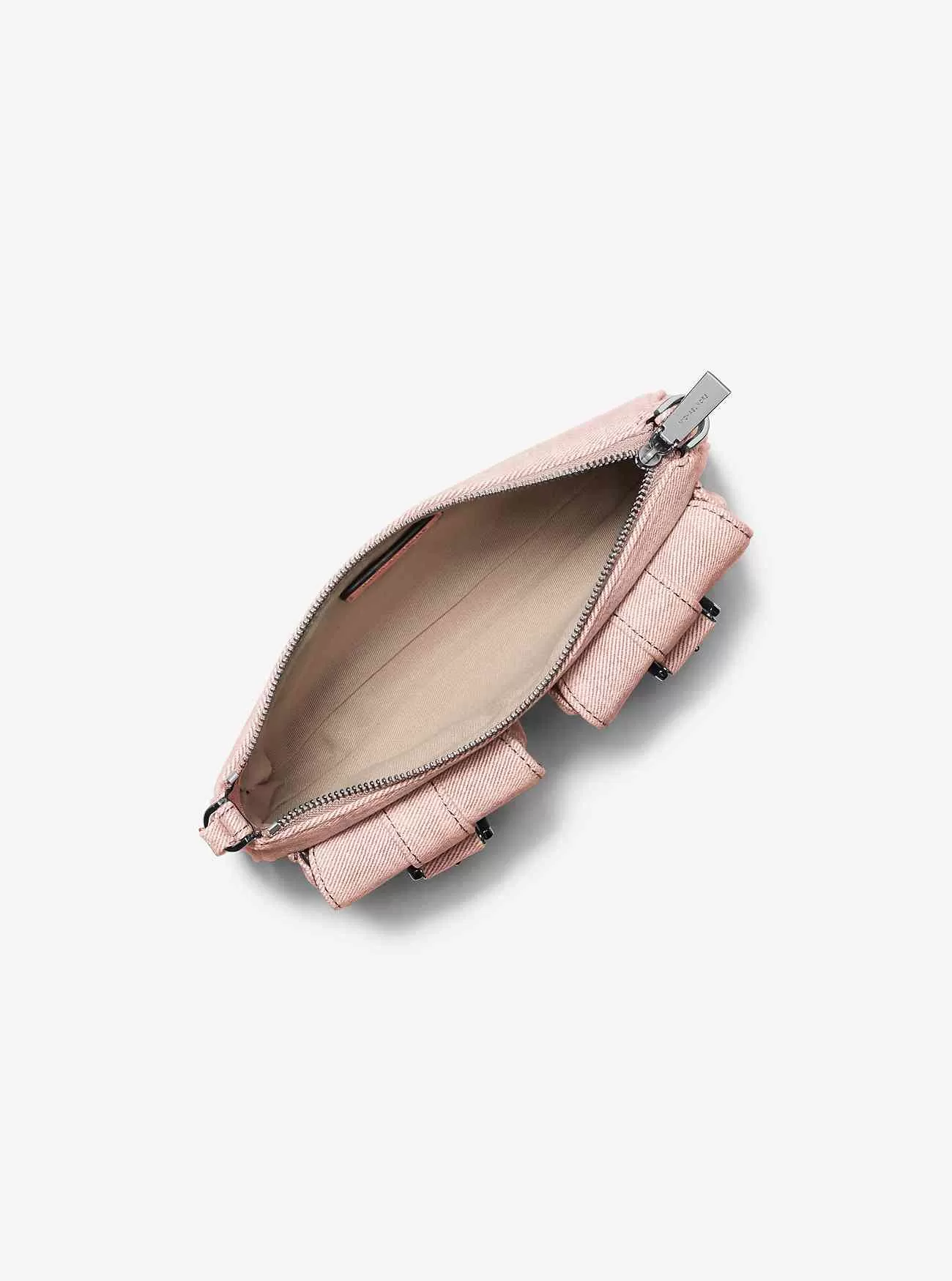 Zoe Small Washed Denim Pochette