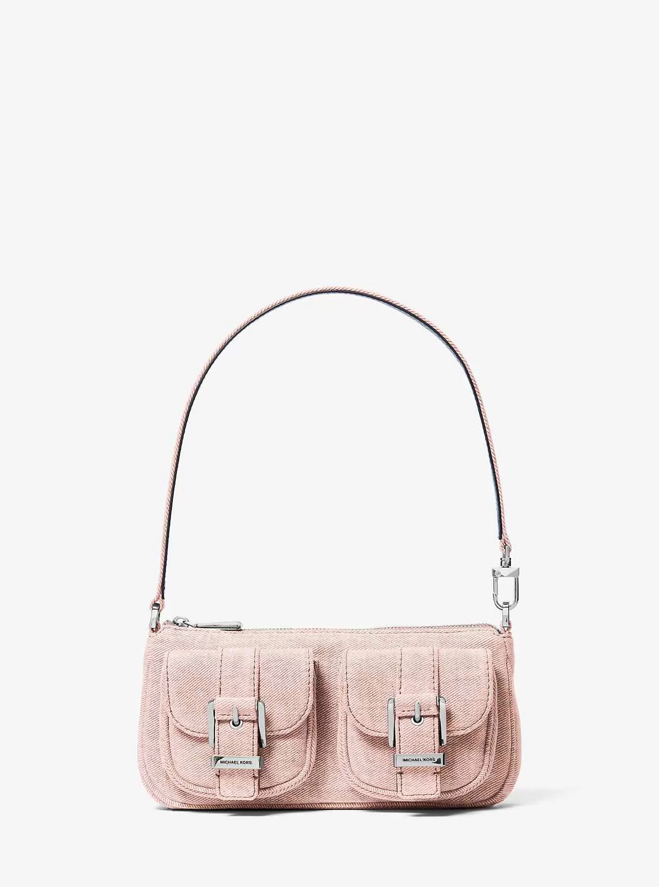 Zoe Small Washed Denim Pochette