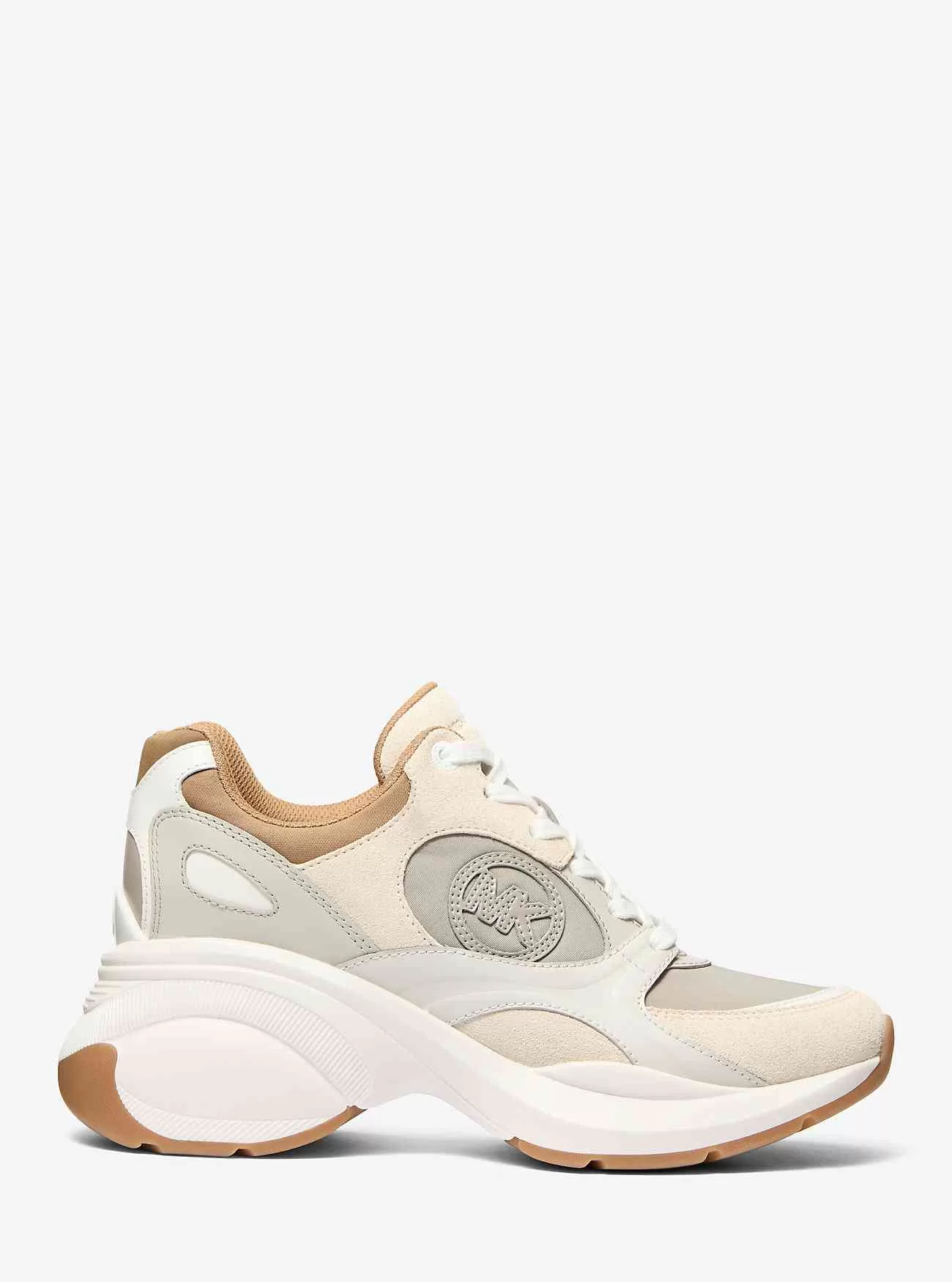 Zuma Color-Block Läder och Nylon Trainer